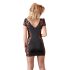 Cottelli - Black Lace Bow Dress - XL