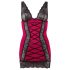 Cottelli - Exclusive Lace-Up Dress (Red)