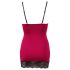 Cottelli - Exclusive Lace-Up Dress (Red)