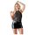 Cottelli - Shiny Chiffon Dress (Black) - M