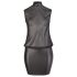 Cottelli Plus Size - Shimmering Chiffon Dress (Black) - 3XL