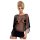 Obsessive Punker - Sheer Black Mini Dress & Thong Set - L/XL