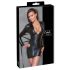 Cottelli Bondage - Shiny Dress with Ties (Black) - M