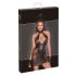 Noir - Lace-Up Mini Dress (Black) - M