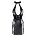 Noir - Lace-Up Mini Dress (Black) - M