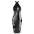Noir - Sleek Halter Neck Dress (Black) - M