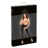 Noir - Glossy Open Black Leggings