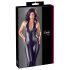 Cottelli Party - Shiny Black Jumpsuit - M