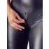 Cottelli Party - Shiny Black Jumpsuit - L