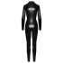 Noir - Black Snake Print Long Jumpsuit - M