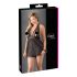 Cottelli Plus Size - Lace Flowing Babydoll (Black)