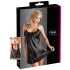 Cottelli - Satin Nightgown (Black) - XL