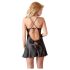 Cottelli - Satin Nightgown (Black) - XL