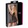 Cottelli Plus Size - Sheer Lace Nightgown (Black) - 2XL