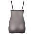 Cottelli Plus Size - Sheer Lace Nightgown (Black) - 3XL