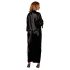 Cottelli - Satin Robe (Black) - L/XL