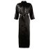 Cottelli - Satin Robe (Black) - L/XL
