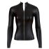 Cottelli - Shiny Long-Sleeve Women's Top (Black) - L