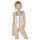 Black Level - Halterneck Body (Silver)