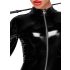 Noir - Zip-Up Black Long Sleeve Jumpsuit - L