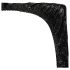 Black Glossy Fitted Sheet - 160x200cm