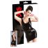 LATEX - Sleeveless Mini Dress (Black) - L