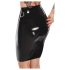 LATEX - Black Midi Skirt