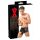 LATEX - Black Boxer & Penis Sleeve Combo - L/XL