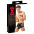 LATEX - Black Boxer & Penis Sleeve Combo - L/XL
