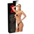 LATEX - Outer Pant with 2 Inner Dildos - Black (S-L)