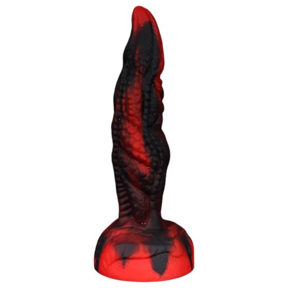 OgazR Hell Dong - Textured Dildo - 20 cm (Red)