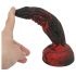 OgazR Hell Dong - Textured Dildo - 20 cm (Red)