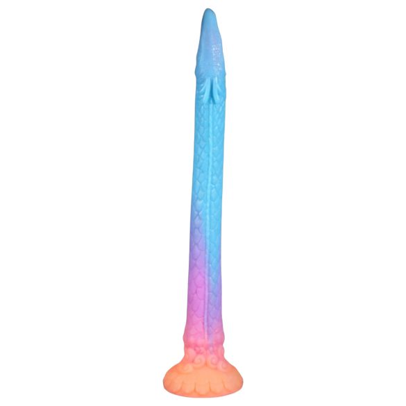 OgazR XXL Eel - Glow-in-the-Dark Anal Dildo - 47 cm (Pink)