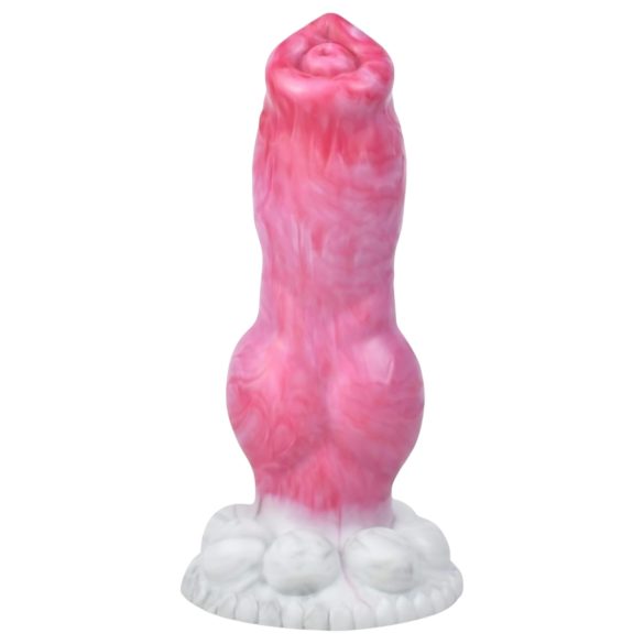 Animalorny Bulldog - Dog-Shaped Dildo - 17cm (Pink)