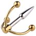 Urethralplay - Anchored Metal Dilator - 4.5cm (Silver)