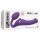 Strap-on-me M - Wearable Vibrator Without Straps (Purple)