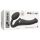 Strap-on-me M - Medium Strap-On Vibrator - Black