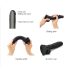 Strap-on-me L - Double Layer, Suction Cup Dildo (Black)
