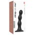 Strap-on-me Balls M - Suction Cup Dildo with Spheres (Black)