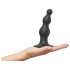 Strap-on-me Beads S - Black Beaded Suction Cup Dildo