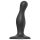 Strap-on-me Curvy S - Wavy Suction Cup Dildo (Black)