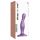 Strap-on-me Curvy S - Wavy Suction Cup Dildo (Purple)