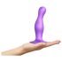 Curvy M Silicone Dildo with Suction Cup - Purple