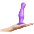 / Strap-on-me Curvy L - Wavy, Suction Cup Dildo (Purple)