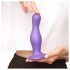 / Strap-on-me Curvy L - Wavy, Suction Cup Dildo (Purple)
