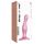 Strap-on-me Curvy S - Wavy Suction Cup Dildo (Pink)