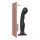 Strap-on-me P&G L - Curved Suction Cup Dildo (Black)