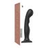 Strap-on-me P&G L - Curved Suction Cup Dildo (Black)