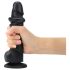 Strap-on-me S - Dual Layer Suction Cup Dildo (Black)