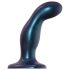 Strap-on-me Snaky M - Curved Anal Dildo (Blue)